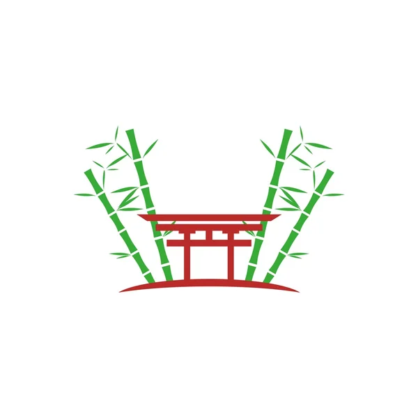 Japanese symbol icon design graphic — Stock Vector