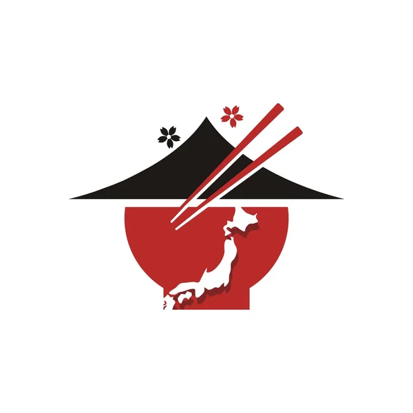 Japonské symbol ikonu design grafika — Stockový vektor