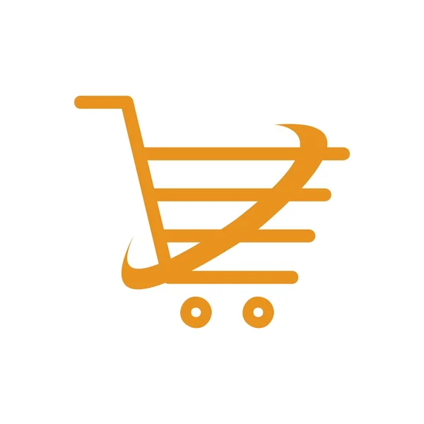 Logo sklepu torby wektor symbol koszyka — Wektor stockowy