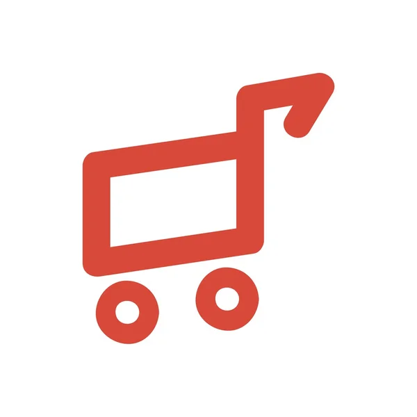 Logo shop bags icon symbol cart vector — Stock Vector