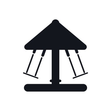 Park orman sembol simge logo doğal vektör