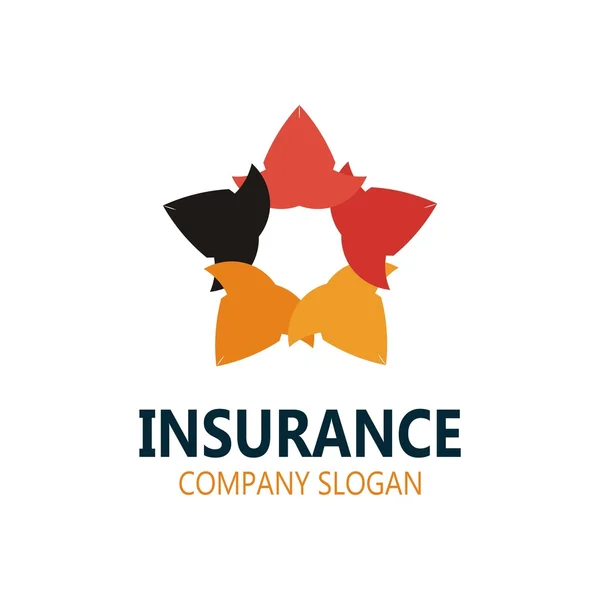 Logo Insurance vector — Stock Vector