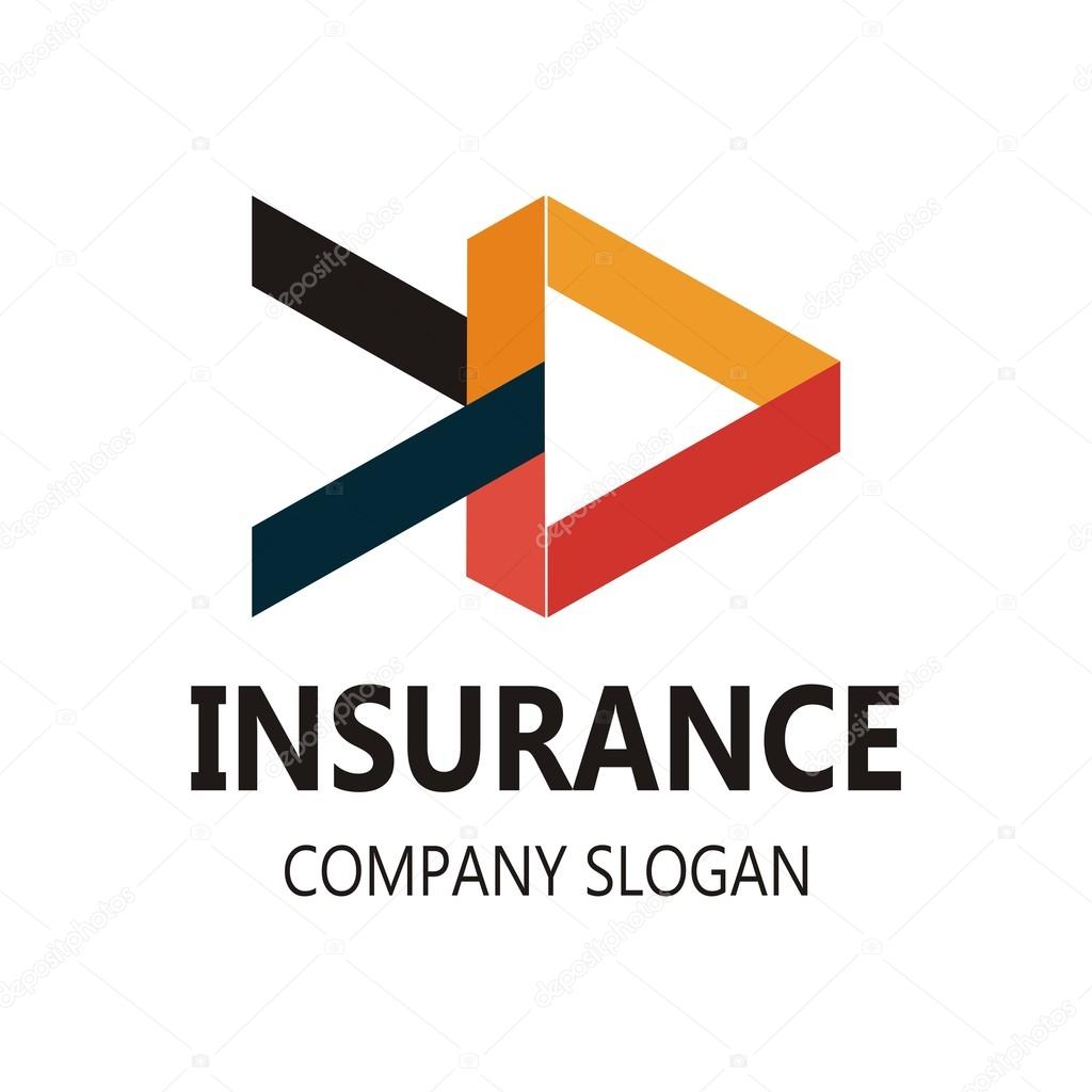 Symbol finance business insurance logo icon vector