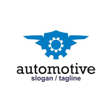 Otomotiv logo tasarlamak vektör