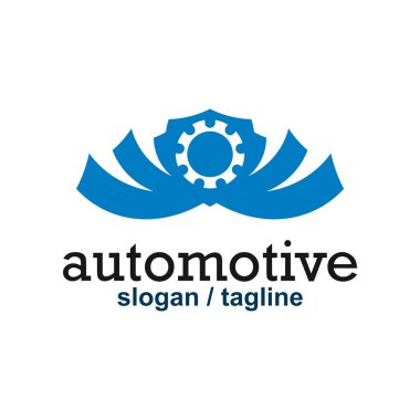 Otomotiv logo tasarlamak vektör