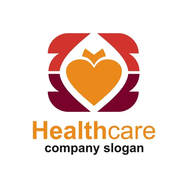 Logotipo de salud Símbolo vector — Vector de stock