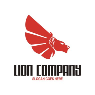 Yaban hayatı sembol simge tasarlamak vektör hayvanlar logo kafa Aslan Kral