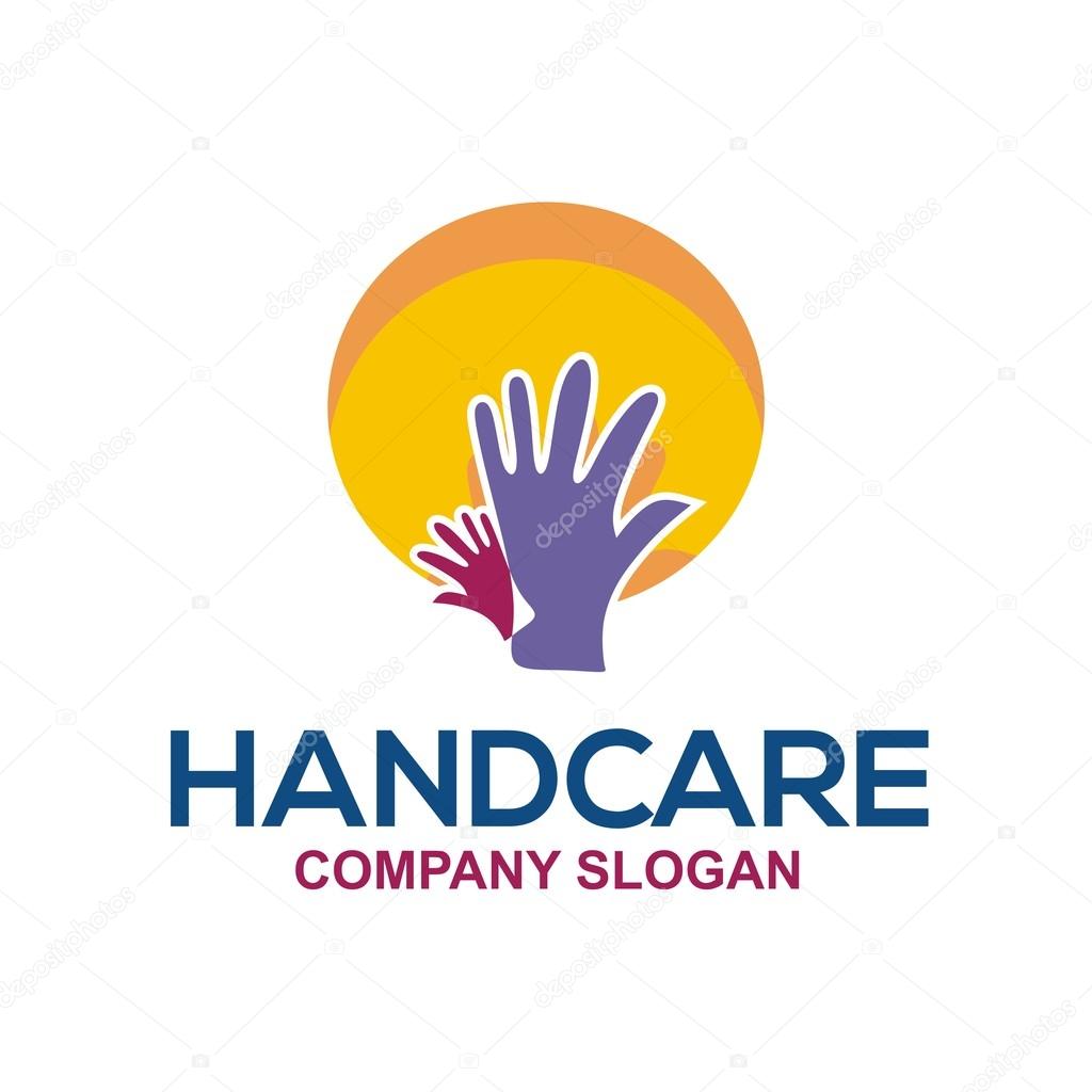Design icon logo handcare healthy freshener medicine harmony natural oil symbol vector