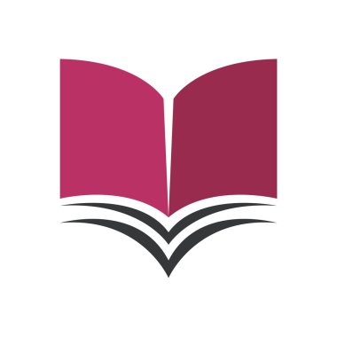 Okul ve eğitim Logo simge vektör