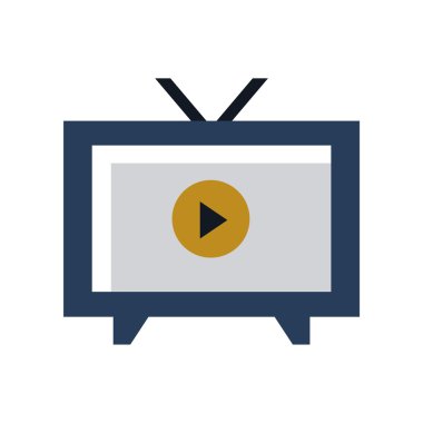 TV ve film logo vektör