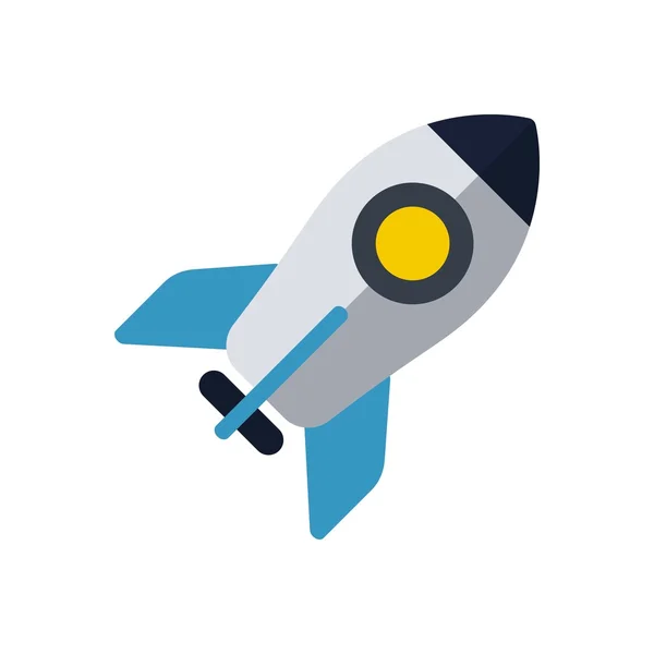 Logo rocket icon vector — Stock Vector