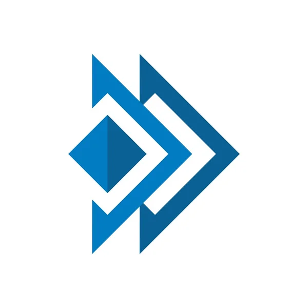 記号の矢印ベクトルのロゴのアイコン — ストックベクタ