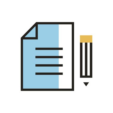 Kırtasiye logo vektör