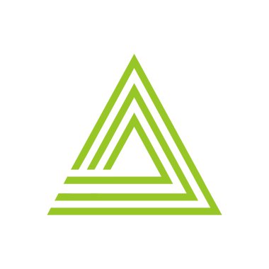 Yazı logo simge vektör