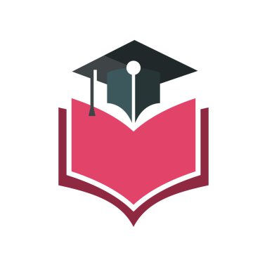 Logo simge vektör kitaplar