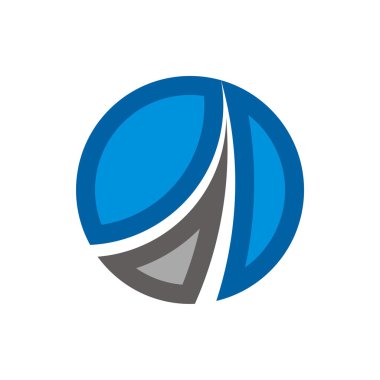 Muhasebe ve mali grafik logo sembol simge vektör