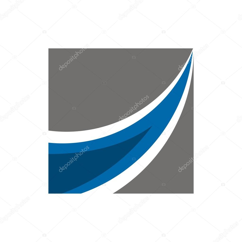 Abstract design accounting & financial logo template element symbol vector