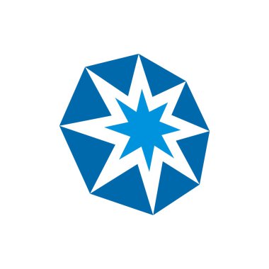 Logo iş ve danışmanlık tasarlamak vektör