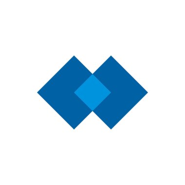 Logo iş ve danışmanlık tasarlamak vektör