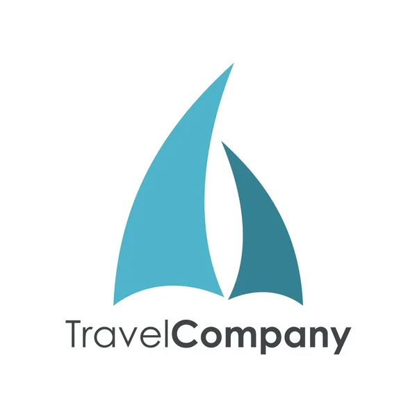 Logo de voyage symbole vecteur — Image vectorielle