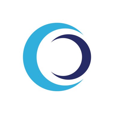 Daire logo simge vektör