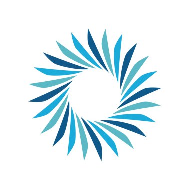 Daire logo simge vektör