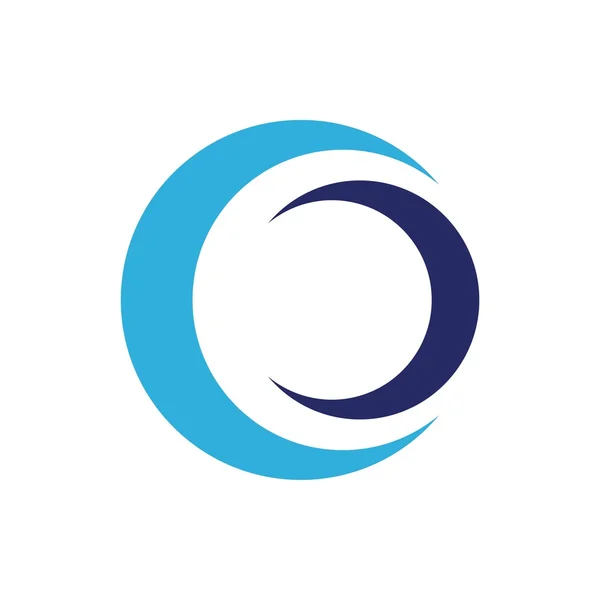 Vetor ícone logotipo círculo — Vetor de Stock