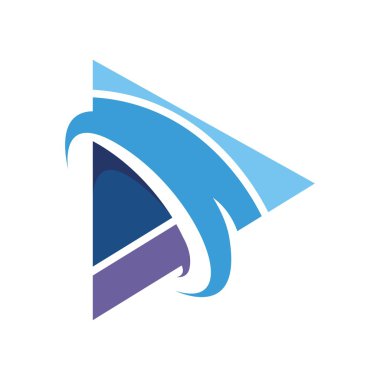 Multimedya ve video logo eğlence simge vektör