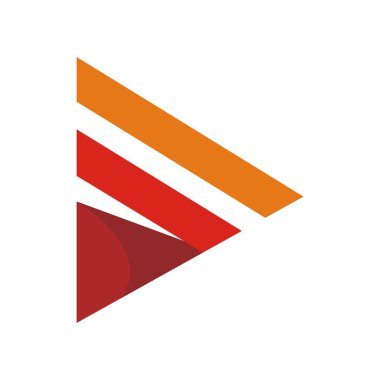 Multimedya ve video logo eğlence simge vektör