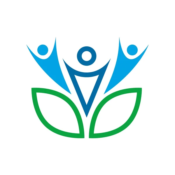 Diseño del logo de salud — Archivo Imágenes Vectoriales