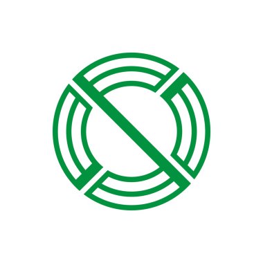 Daire logo simge vektör