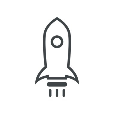 Roket logo vektör