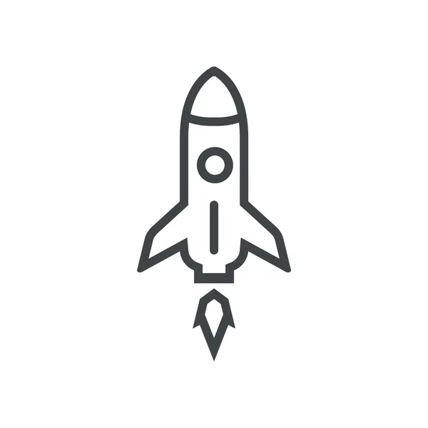 Rocket logo vector — Stock Vector