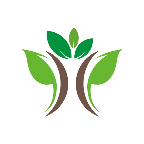 Vetor de projeto do logotipo da agricultura — Vetor de Stock