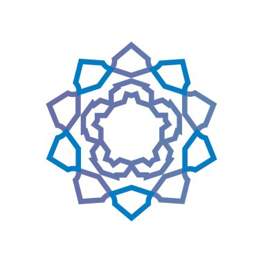 Yıldız logo simge vektör