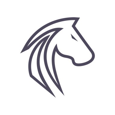 Hayvan at logo vektör