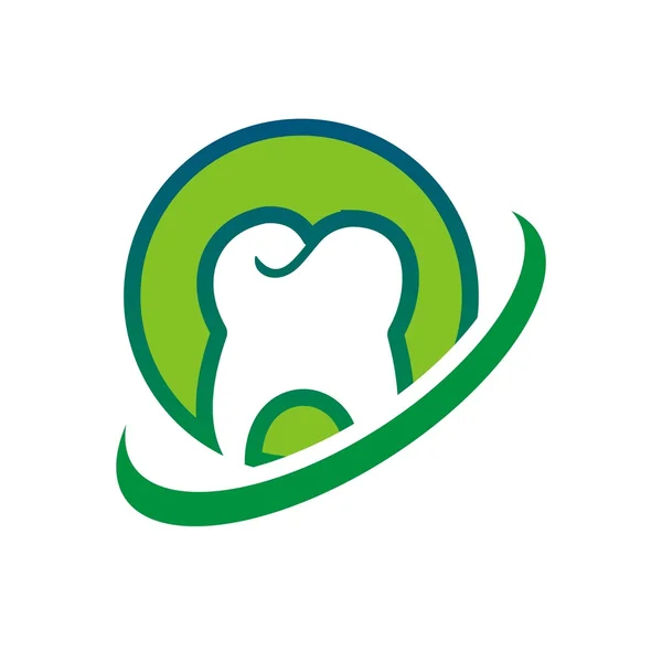 Logo médico Icono dental vector — Archivo Imágenes Vectoriales
