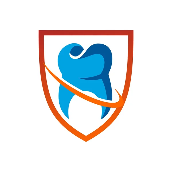 Logo médico Icono dental vector — Archivo Imágenes Vectoriales