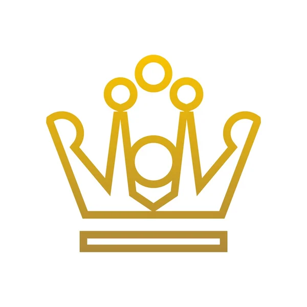 Vetor de design logotipo coroa —  Vetores de Stock