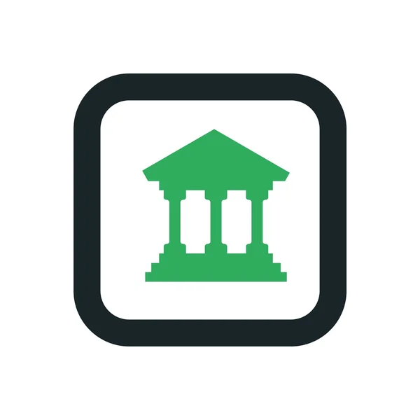 Design de logotipo bancário ícone de negócios financeiros —  Vetores de Stock