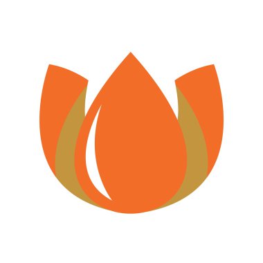 Logo güzellik ve spa yüz kadın