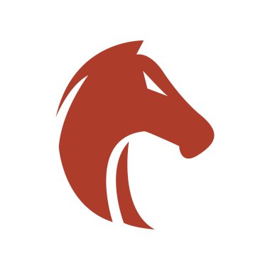 At logo simge hayvanlar vektör