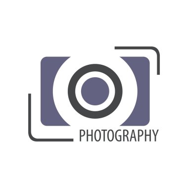 Logo Fotoğraf simge tasarlamak vektör