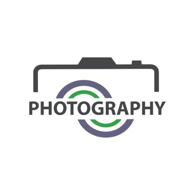 Logo Fotoğraf simge tasarlamak vektör