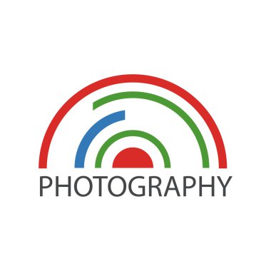 Logo Fotoğraf simge tasarlamak vektör