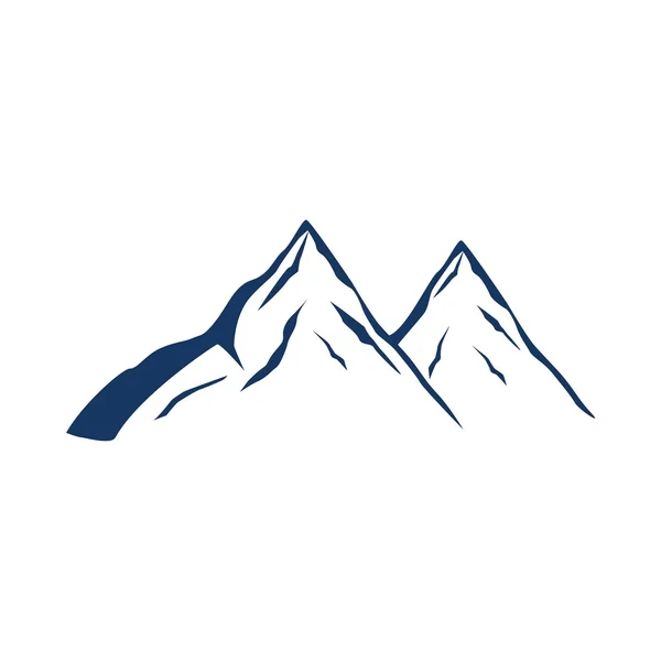 Logo Mountain design vektor — Stockový vektor