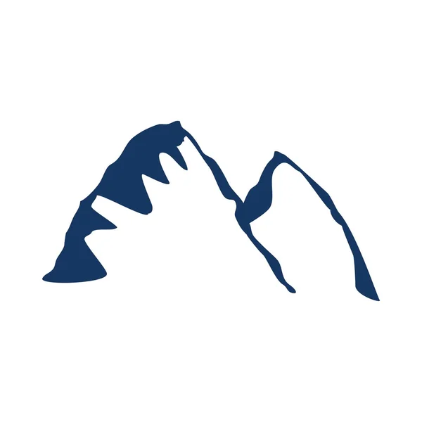 ロゴ山デザインのベクトル — ストックベクタ
