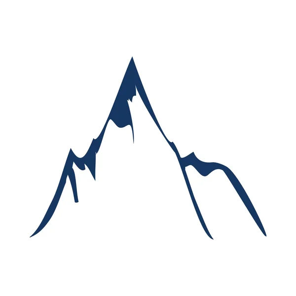 Logo Montagna vettore di progettazione — Vettoriale Stock