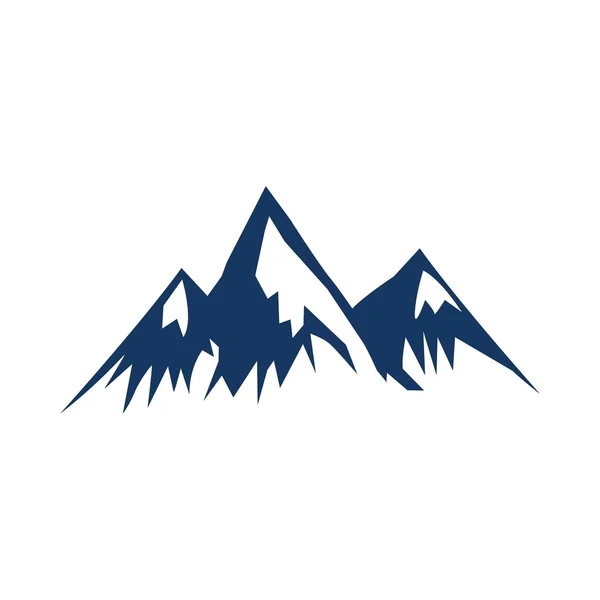 Logo Montagna vettore di progettazione — Vettoriale Stock