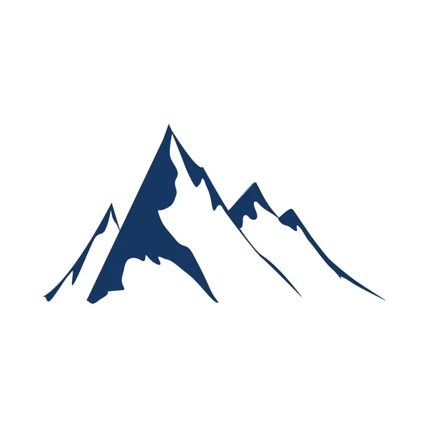 Logo Berg Design-Vektor — Stockvektor